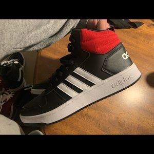 Adidas high tops size 10